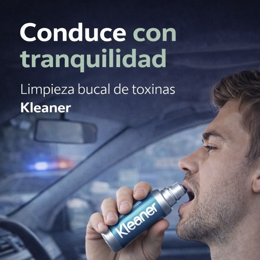 LIMPIADOR DE TOXINAS SALIVARES EN SPRAY KLEANER 🚔✅ - Imagen 2