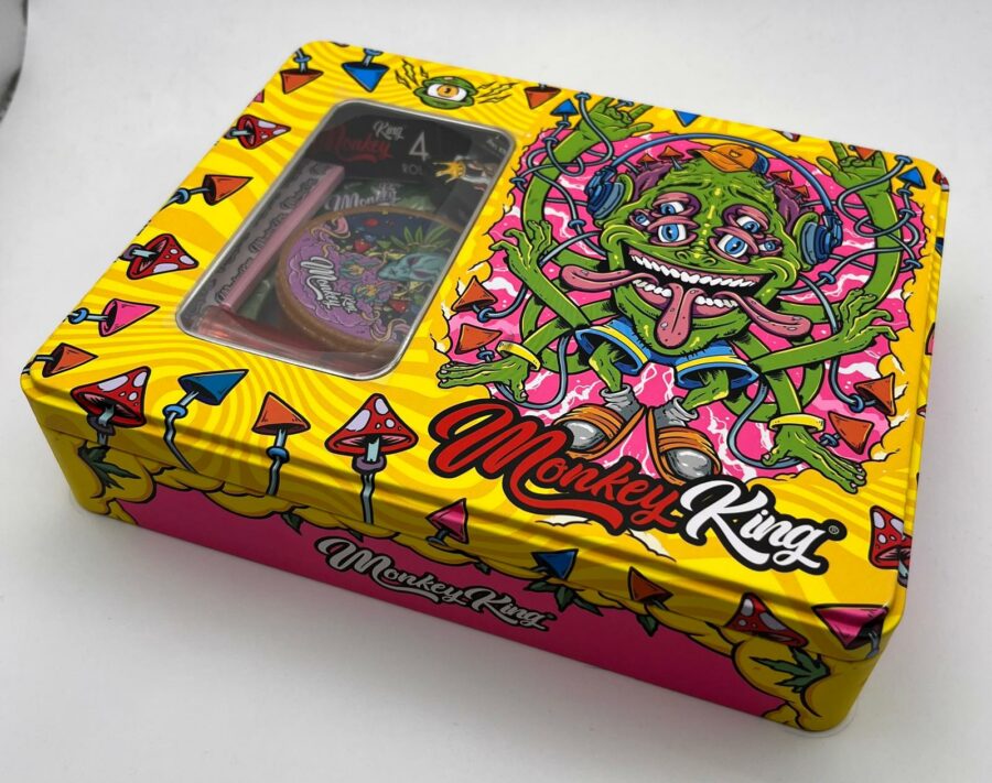 MONKEY TRY-KIT AMARILLA Y ROSA ALIEN