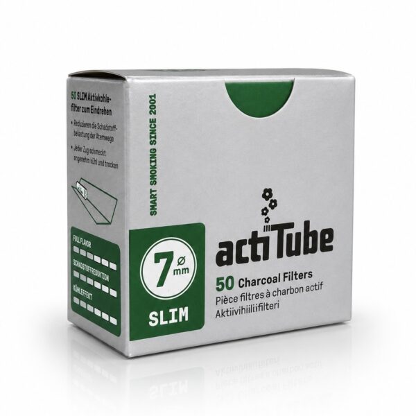 FILTROS ACTITUBE 7MM SLIM 50 UNIDADES 🗞️✅