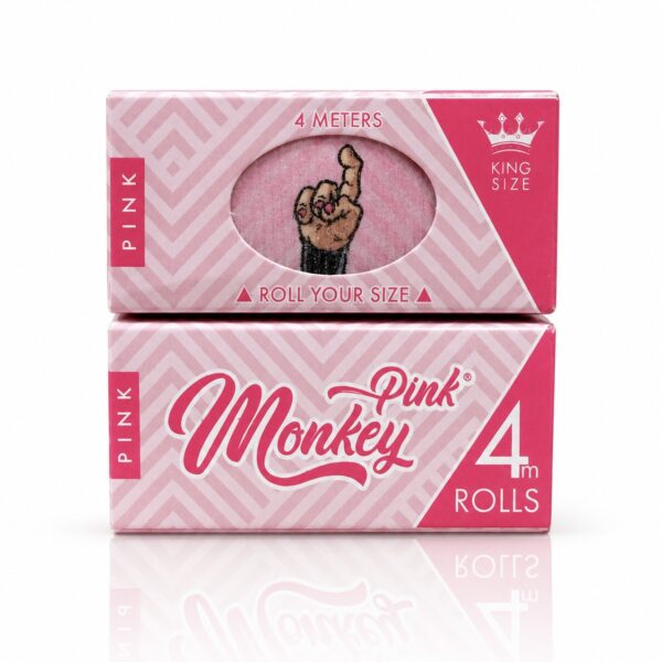 ROLLO PAPEL MONKEY KING PINK 4M 🎀✅
