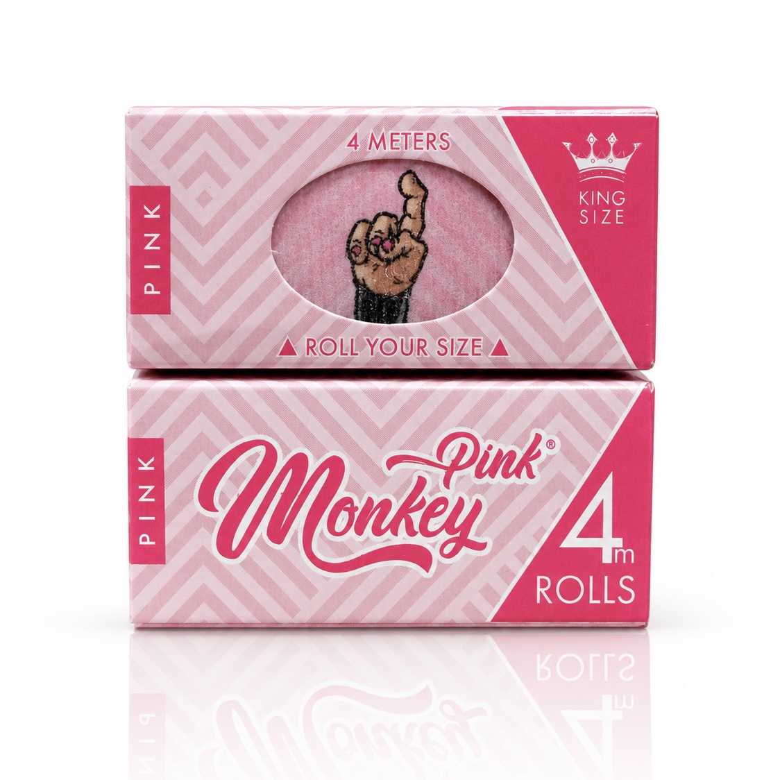ROLLO PAPEL MONKEY KING PINK 4M 🎀✅