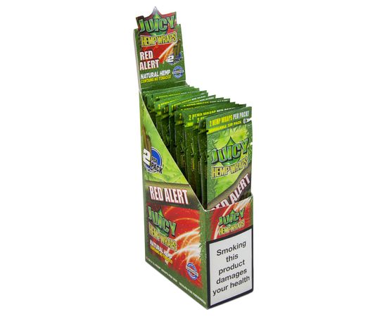 BLUNT JUICY HEMP WRAP RED ALERT ( FRESA🍓) - Imagen 2