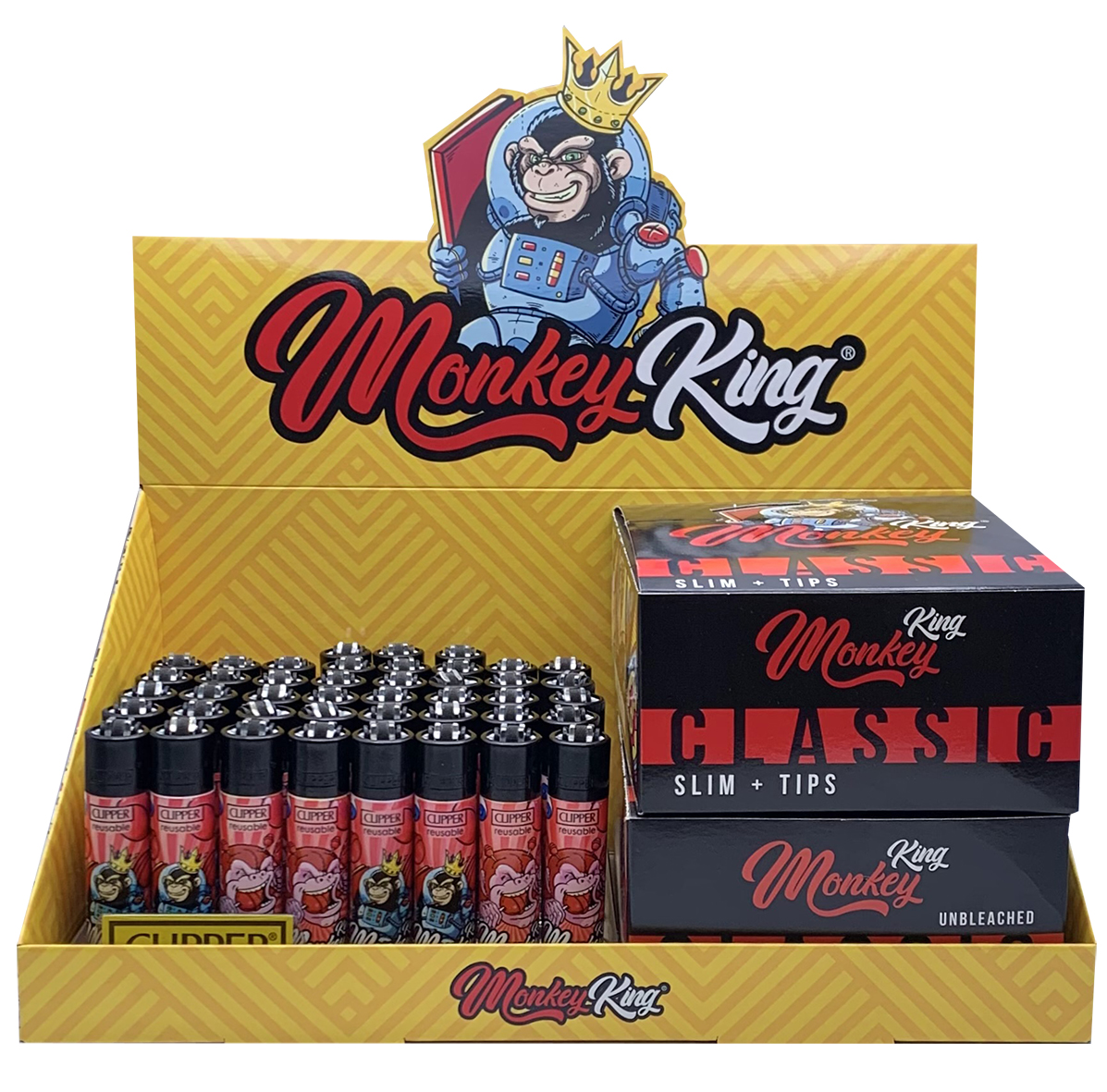 PACK CLIPPER MONKEY RED