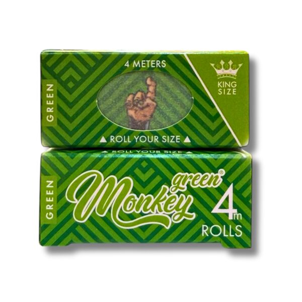ROLLO PAPEL MONKEY KING GREEN 4M