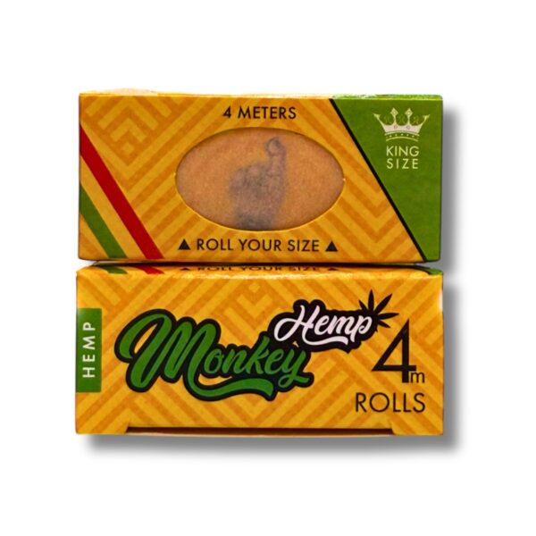 ROLLO PAPEL MONKEY KING HEMP 4M