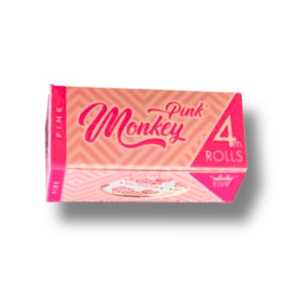 ROLLO PAPEL MONKEY KING PINK 4M