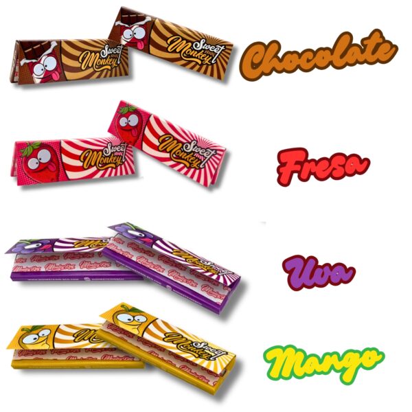 PAPEL 1 1/4 MONKEY KING SWEET