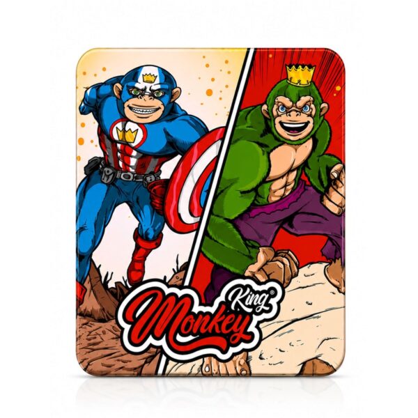 CAJA MONKEY METALIC BOX HEROS