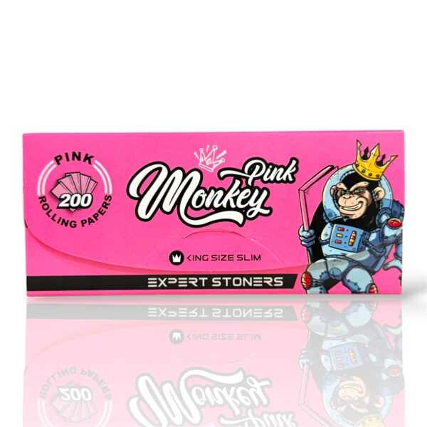 MONKEY BLOCK 200 KING SIZE PINK 🎀✅