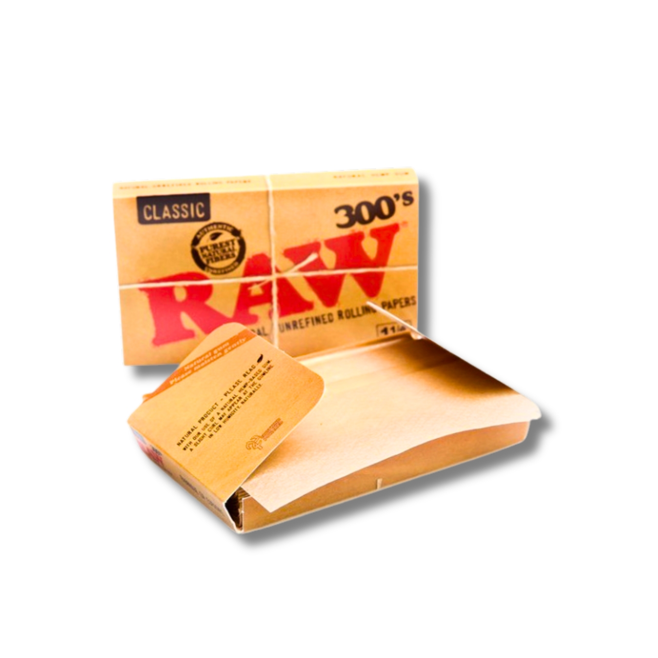 PAPEL 1 1/4 BLOCK 300 HOJAS RAW