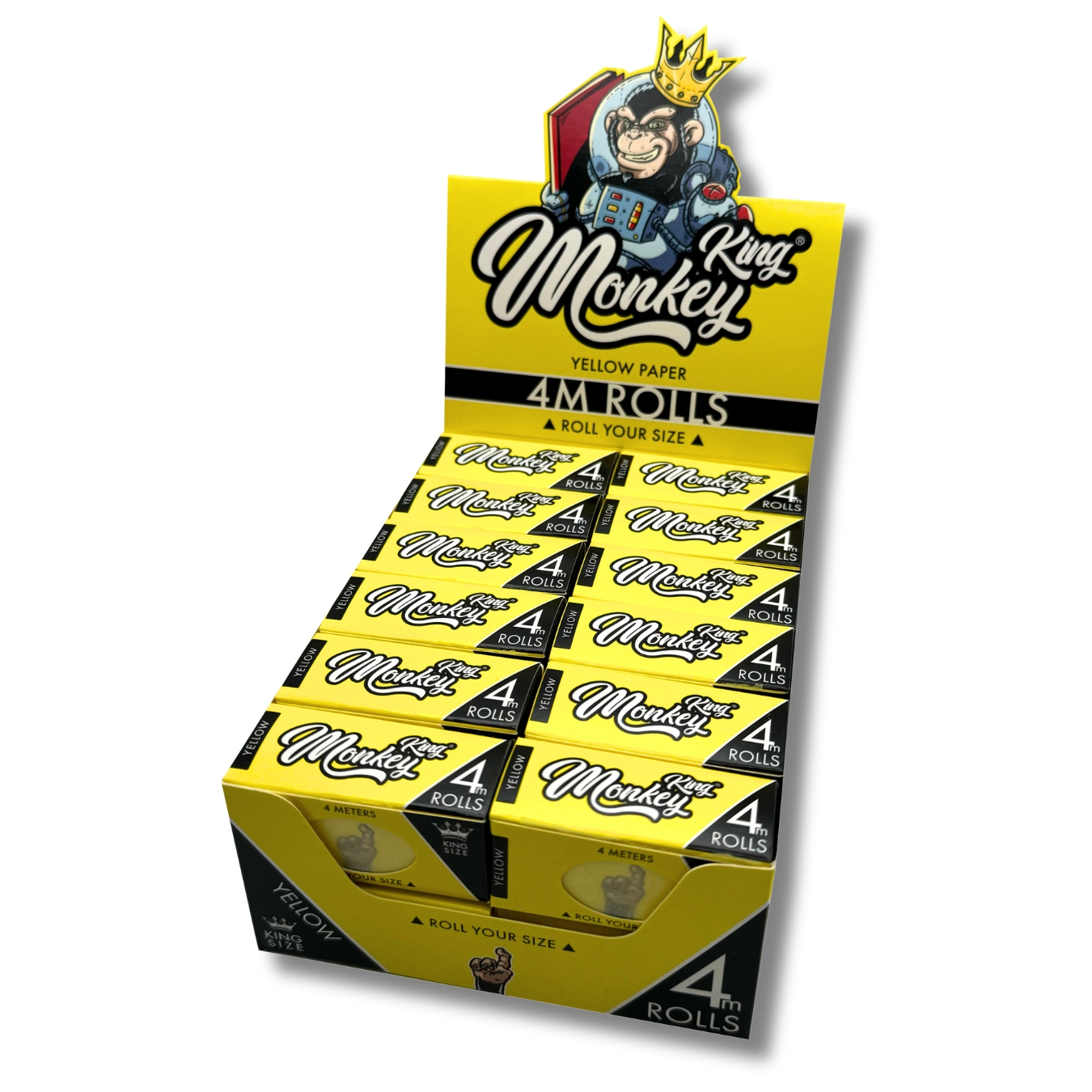 ROLLO PAPEL MONKEY KING YELLOW 4M
