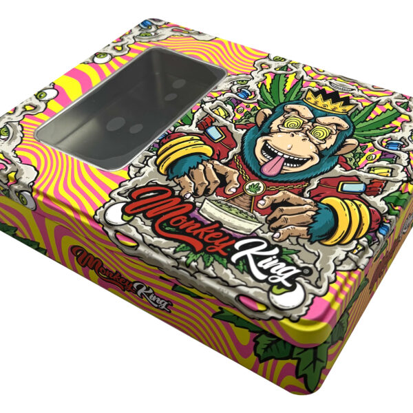 CAJA MONKEY METALIC BOX PSYCO