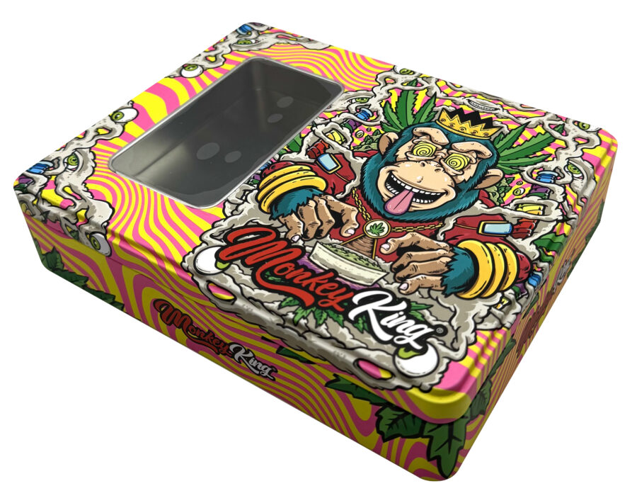 CAJA MONKEY METALIC BOX PSYCO