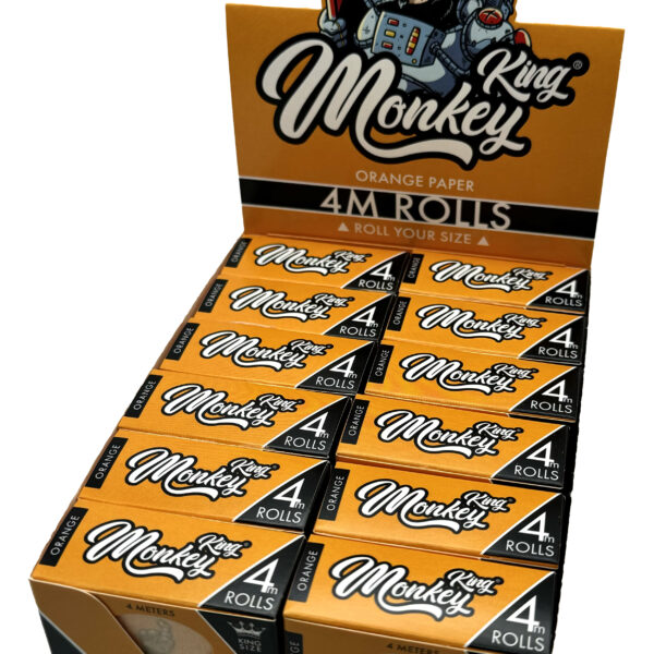 ROLLO PAPEL MONKEY KING ORANGE 4M