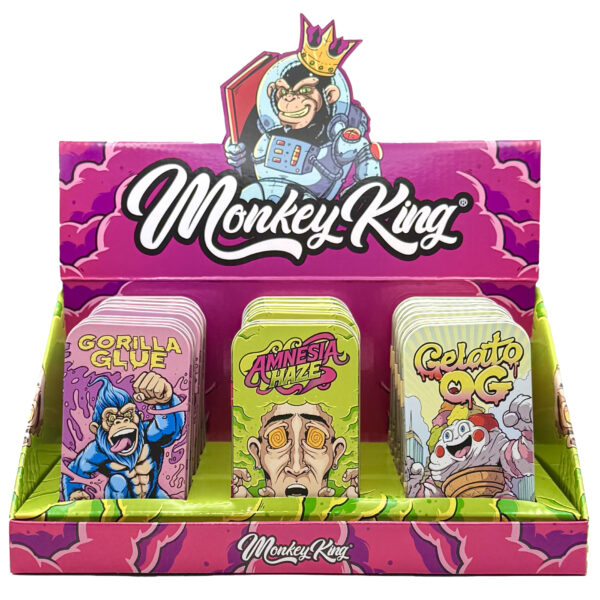 CAJA MONKEY TIN BOX GENETICS