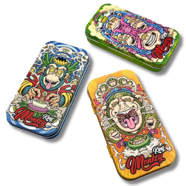 CAJA MONKEY TIN BOX PSYCO