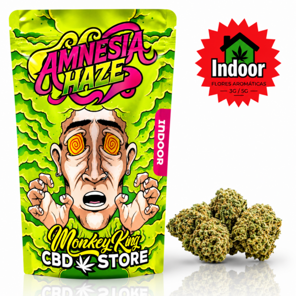 FLOR AROMATICA AMNESIA HAZE DE MONKEY KING ⚡️