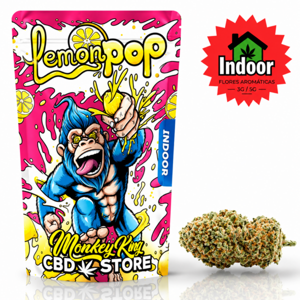 FLOR AROMATICA LEMON POP DE MONKEY KING 🍋