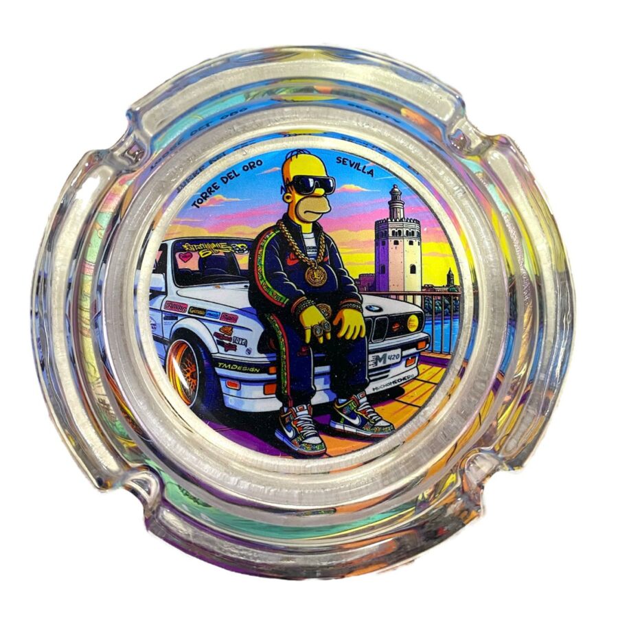CENICERO CRISTAL HOMER
