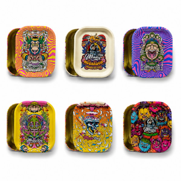 MONKEY METALIC TRAY BOX 🗃️