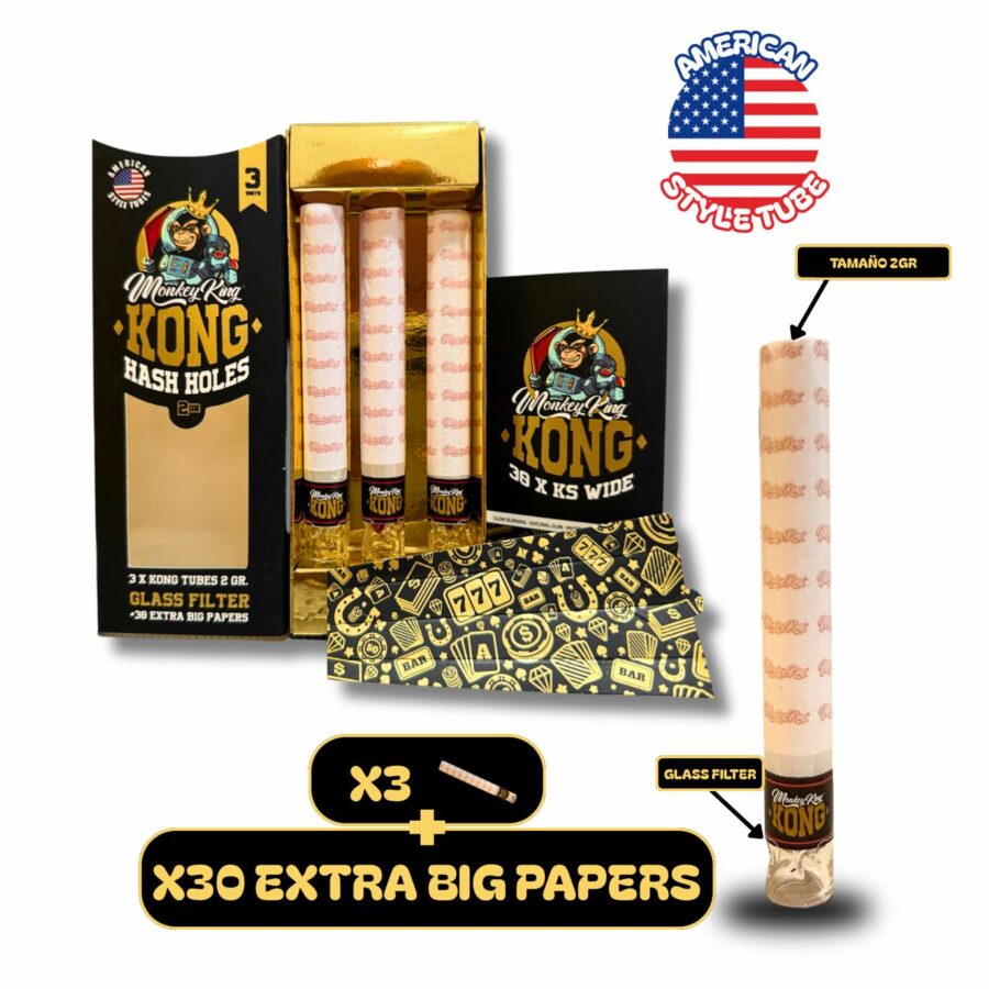 MONKEY KONG GLASS TUBE 2GR