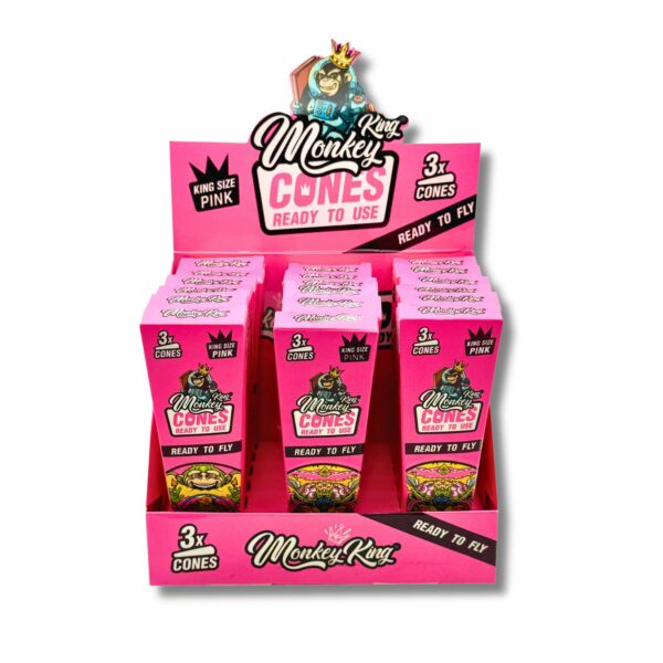 MONKEY CONES KS PINK