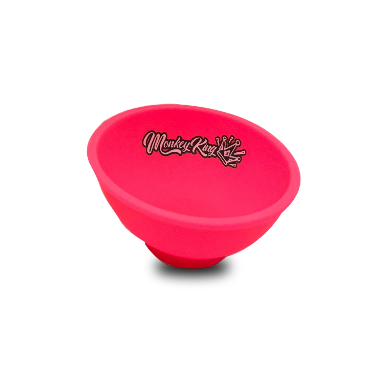MONKEY MIXING BOWL SILICONE PINK