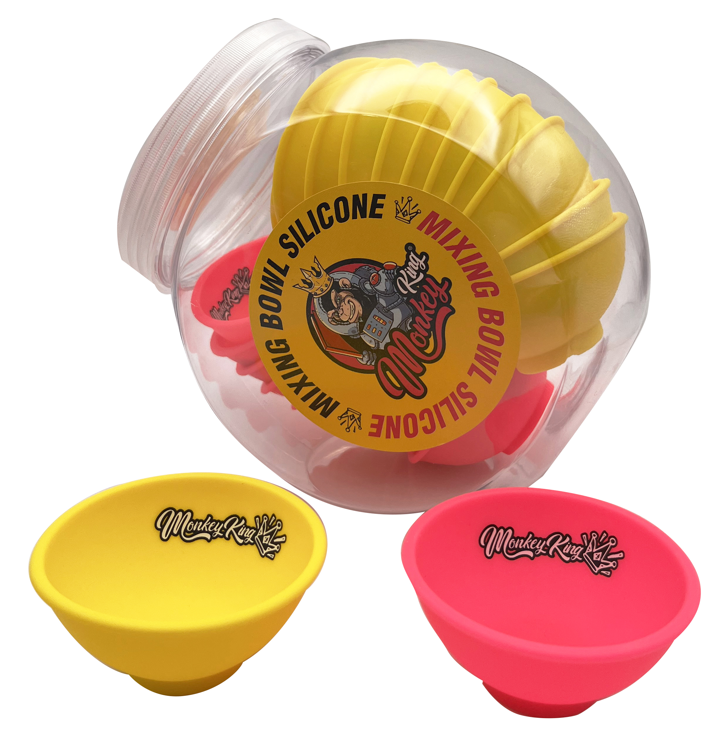 MONKEY MIXING BOWL SILICONE