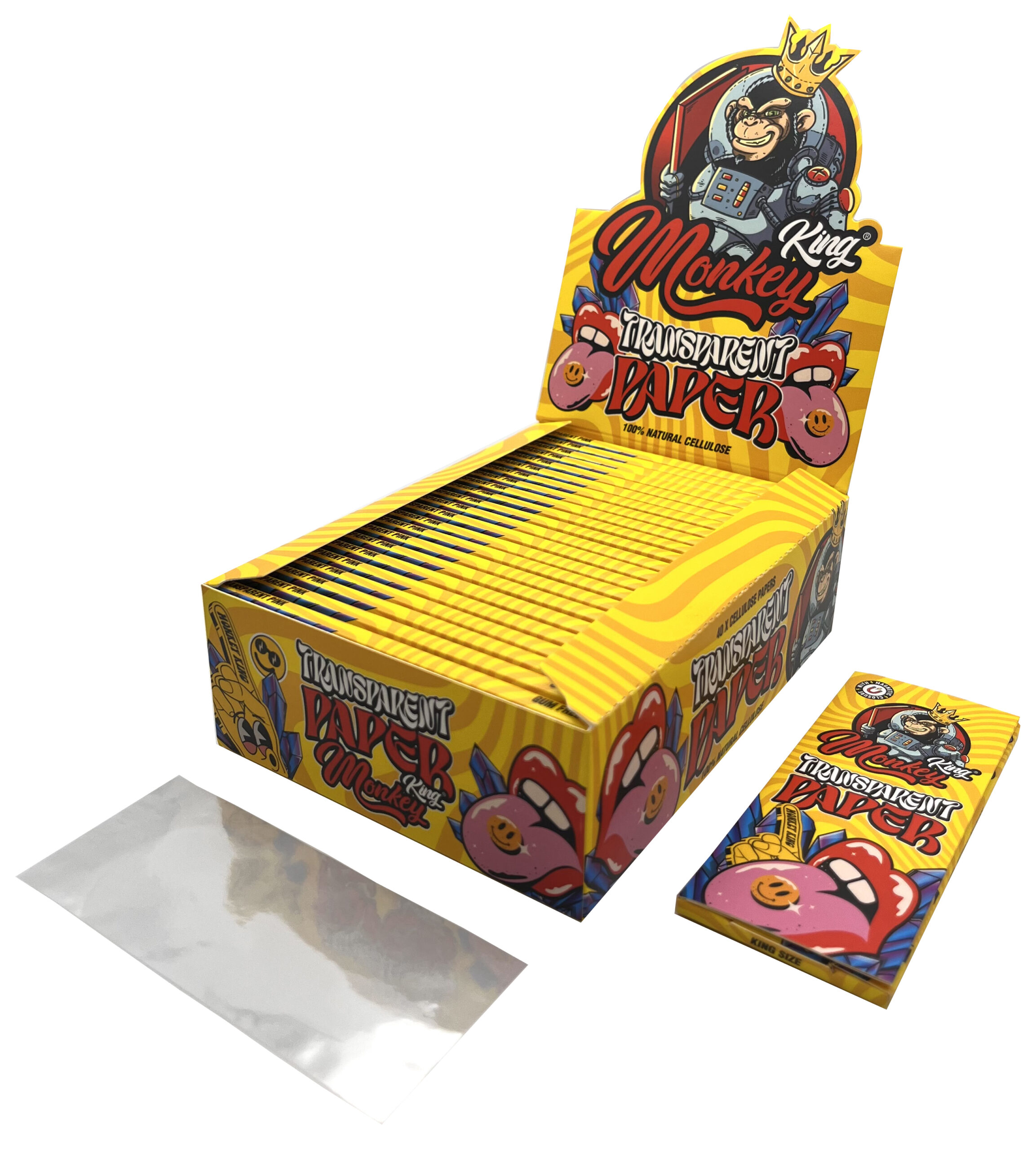 MONKEY TRANSPARENT CELLULOSE KS