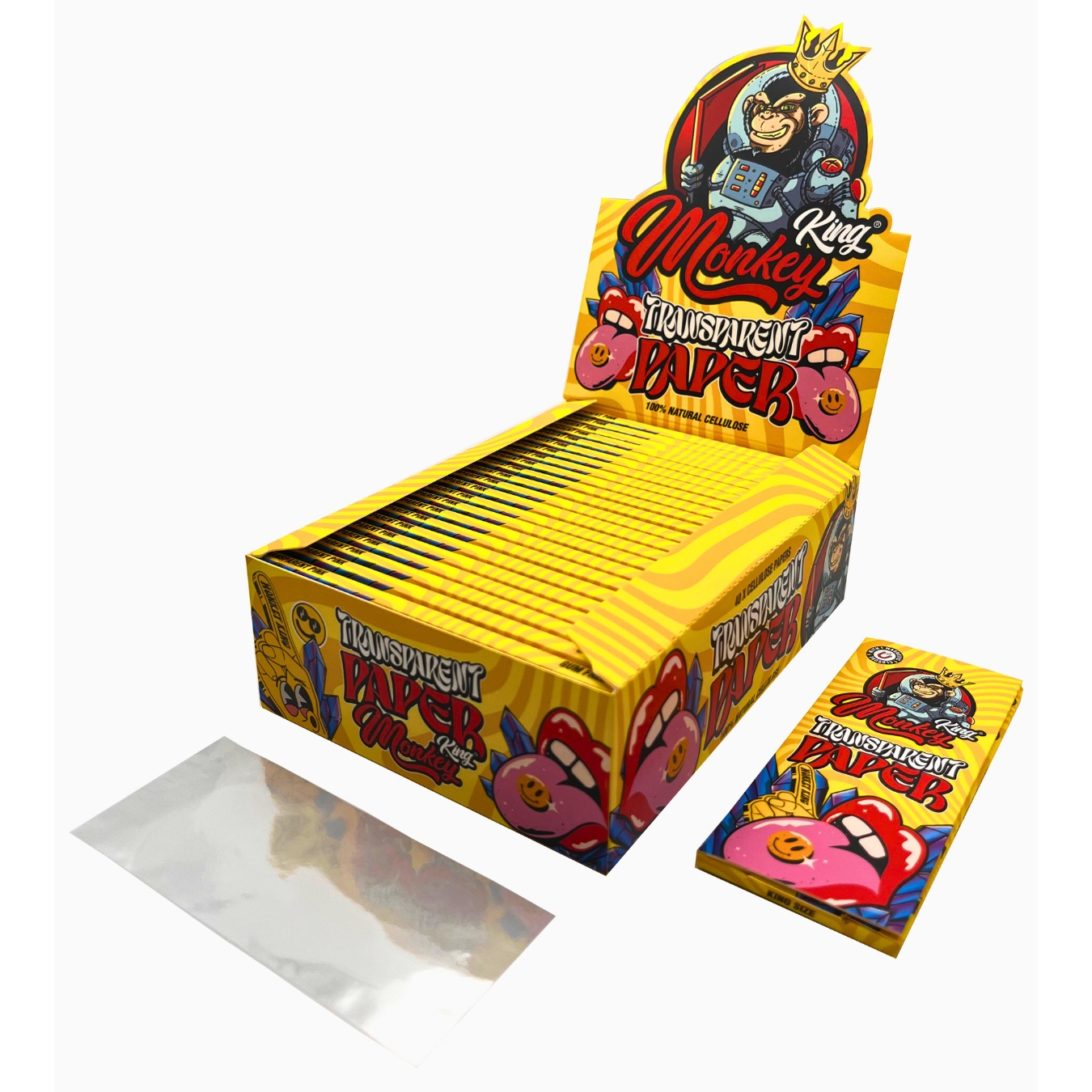 MONKEY KING TRANSPARENT CELLULOSE KS DISPLAY
