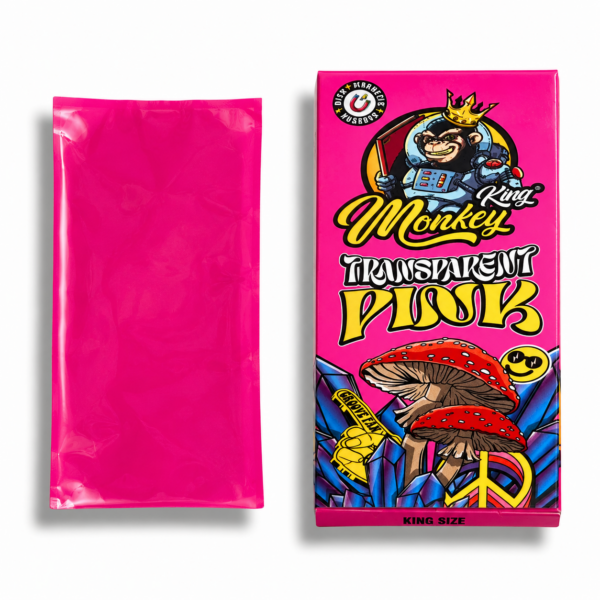 MONKEY TRANSPARENT PINK CELLULOSE KS 🧲