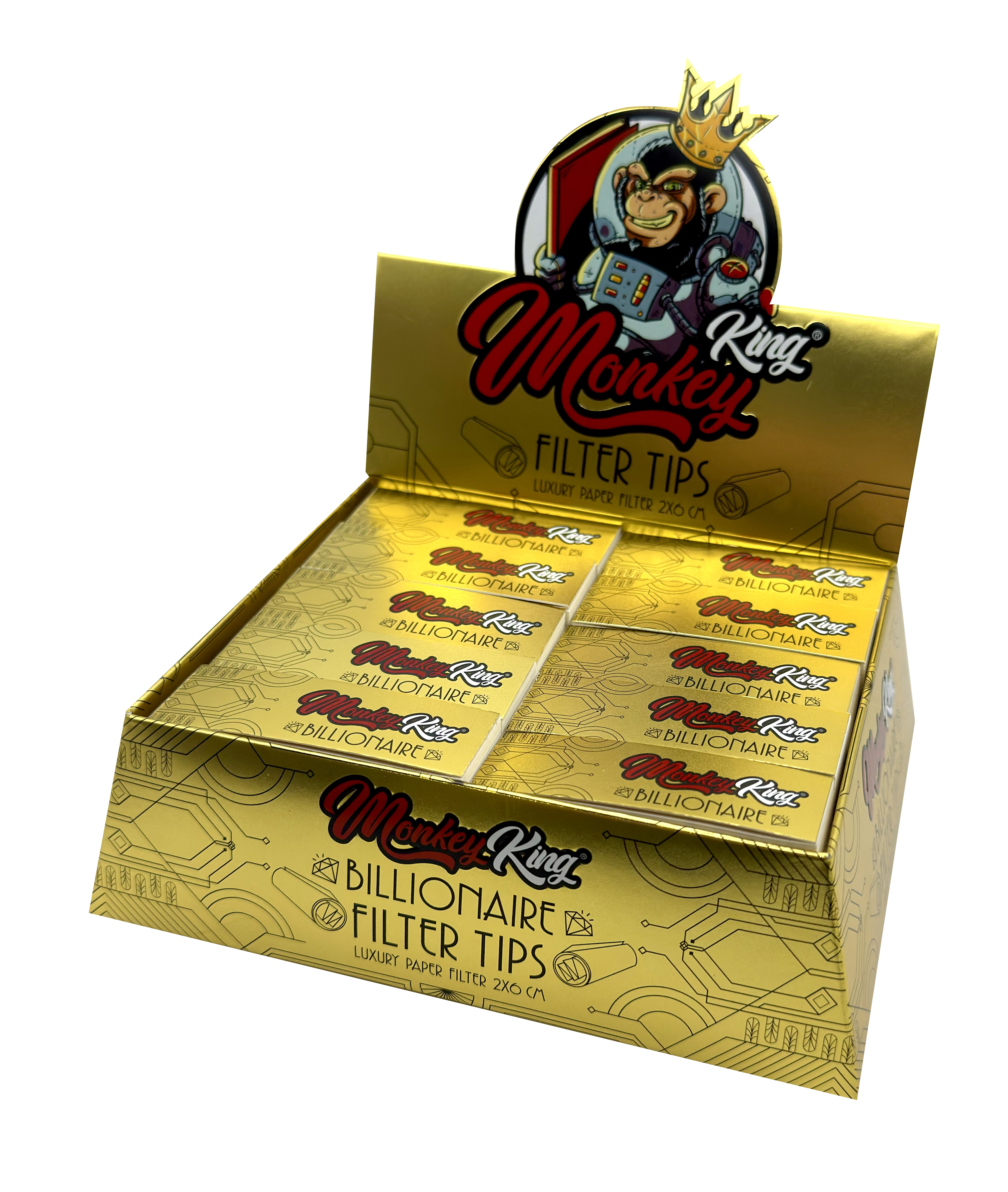 MONKEY FILTER BILLIONAIRE GOLD