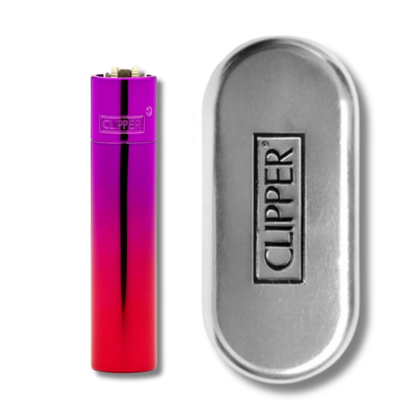 CLIPPER METALICO ROSA