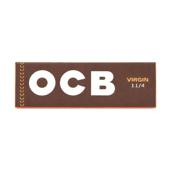 PAPEL OCB VIRGIN 1 1/4 🟤💨