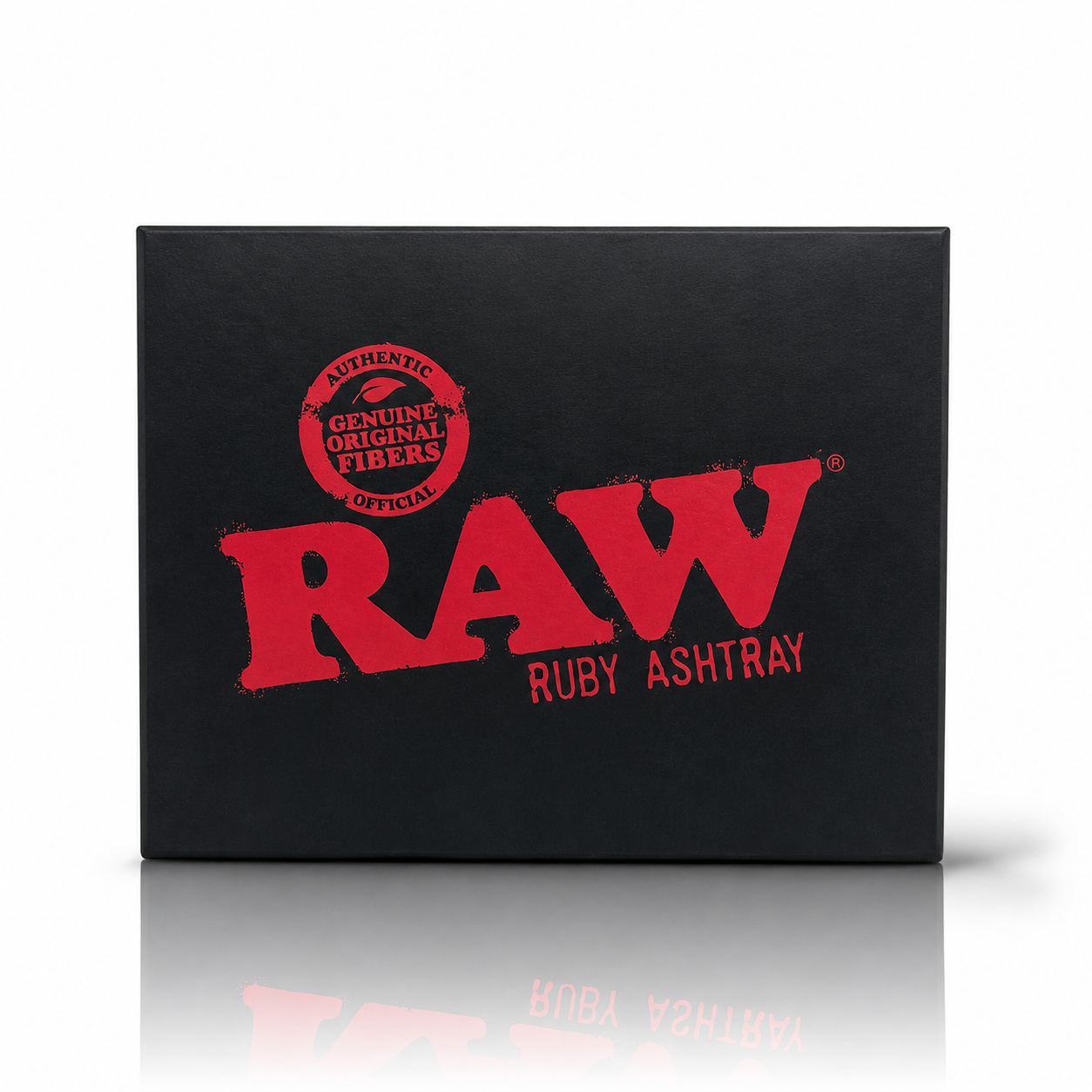 CENICERO RAW RUBY ASHTRAY – Cristal rojo premium 💎🟥 - Imagen 3