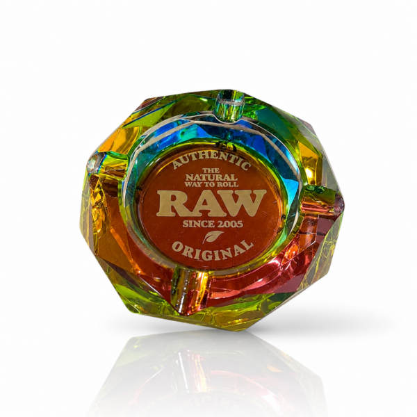 CENICERO RAW RAINBOW ASHTRAY – Cristal Rainbow Premium 💎