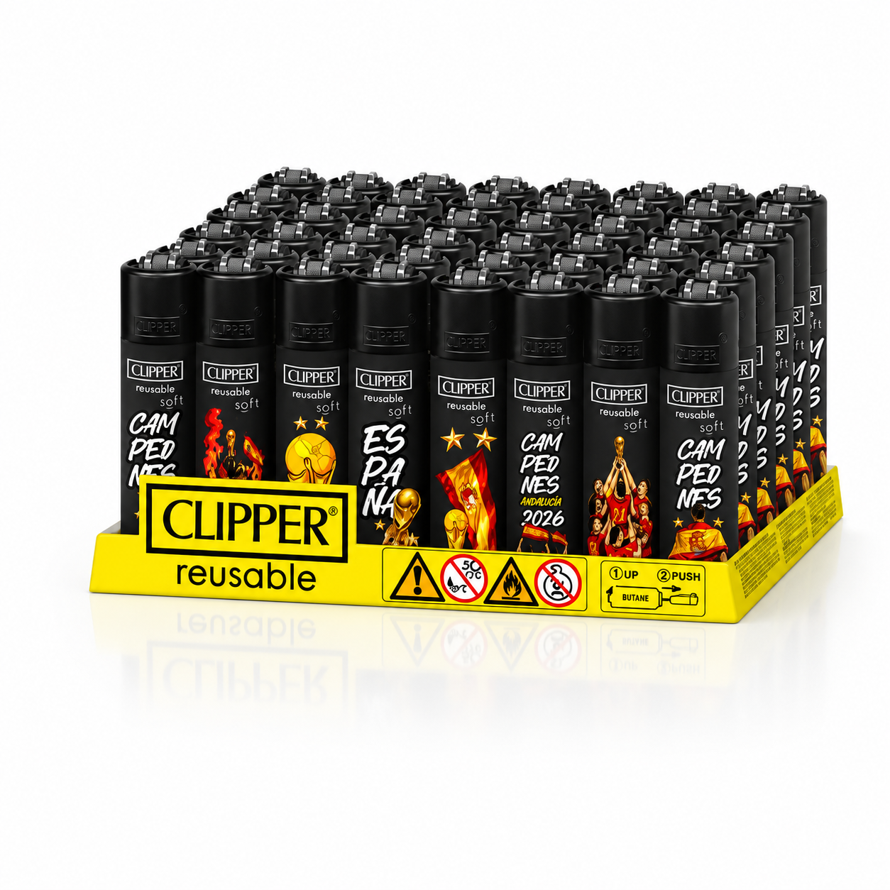 MECHERO CLIPPER EDICION LIMITADA LA ROJA ⭐️🇪🇸⭐️ - Imagen 2