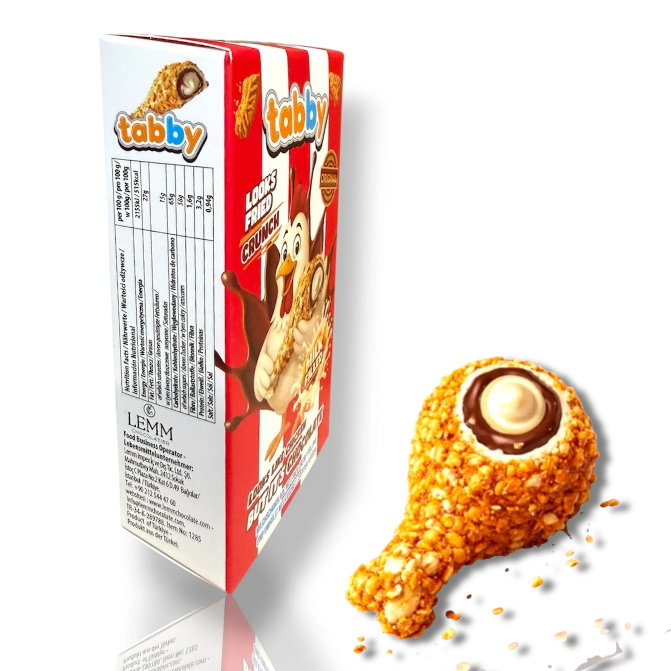 TABBY LOOKS FRIED CRUNCH – MILK FILLED🍗🍫 - Imagen 2