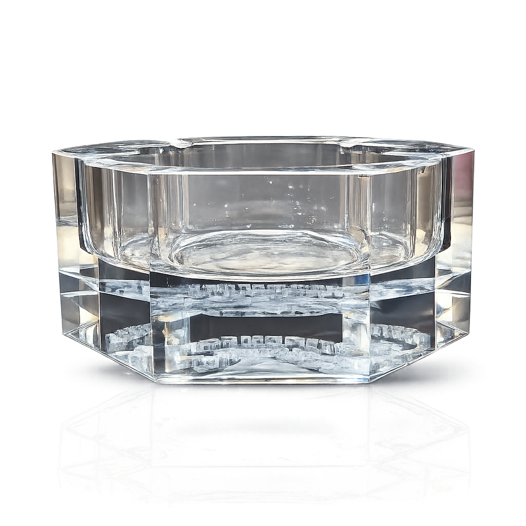 CENICERO RAW LEAD FREE ASHTRAY – Cristal Glass Premium 💎🏅 - Imagen 3