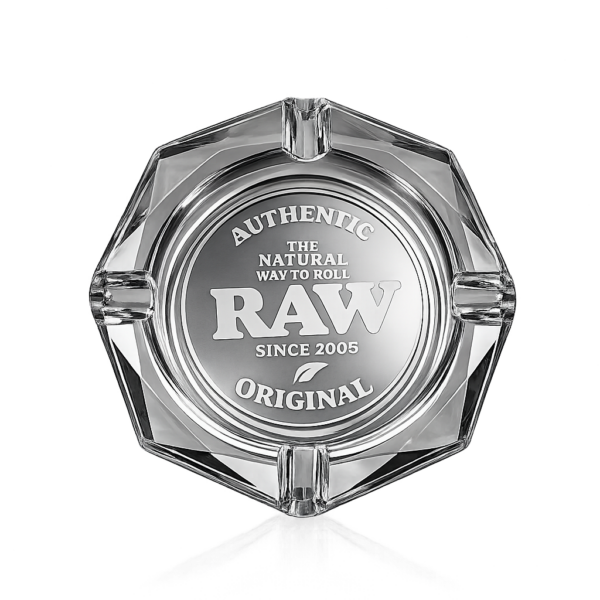 CENICERO RAW DARK SIDE ASHTRAY – Cristal Dark Premium 💎⬛