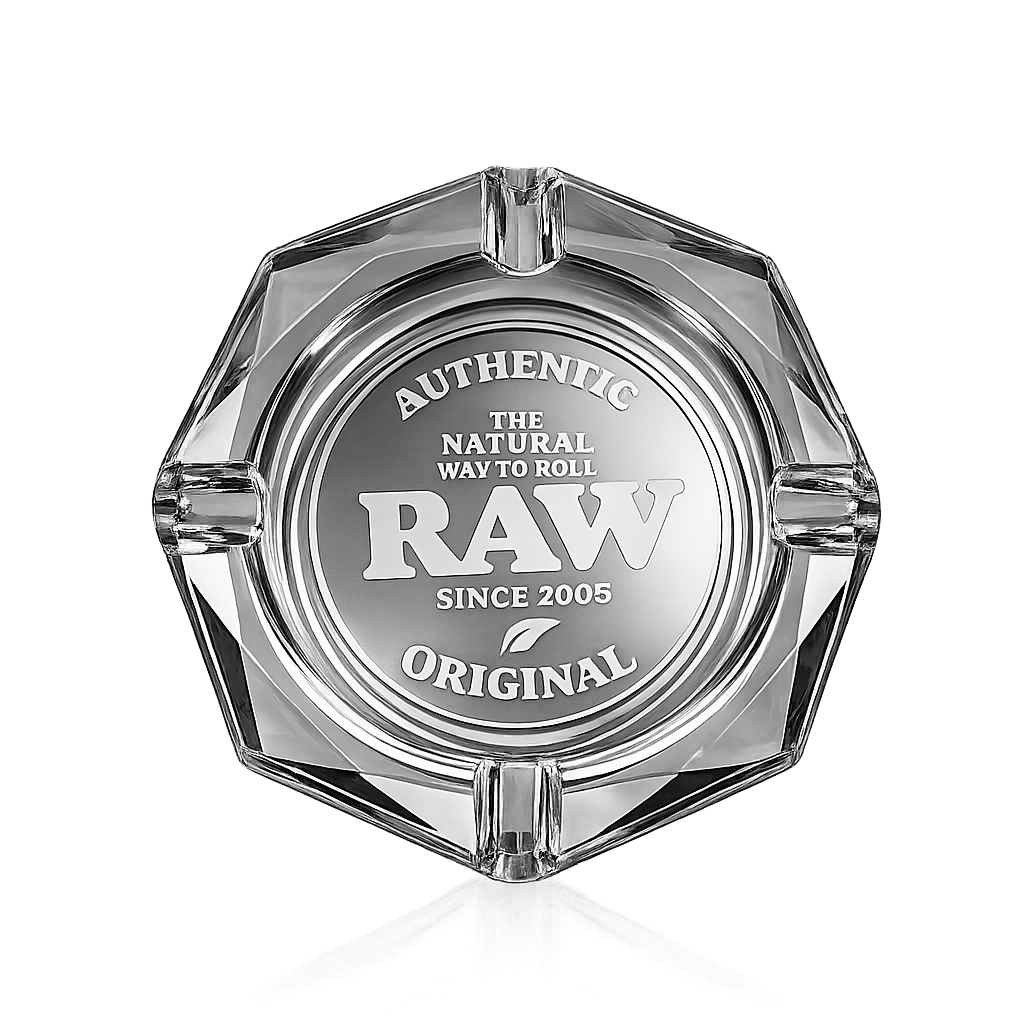 CENICERO RAW DARK SIDE ASHTRAY – Cristal Dark Premium 💎⬛