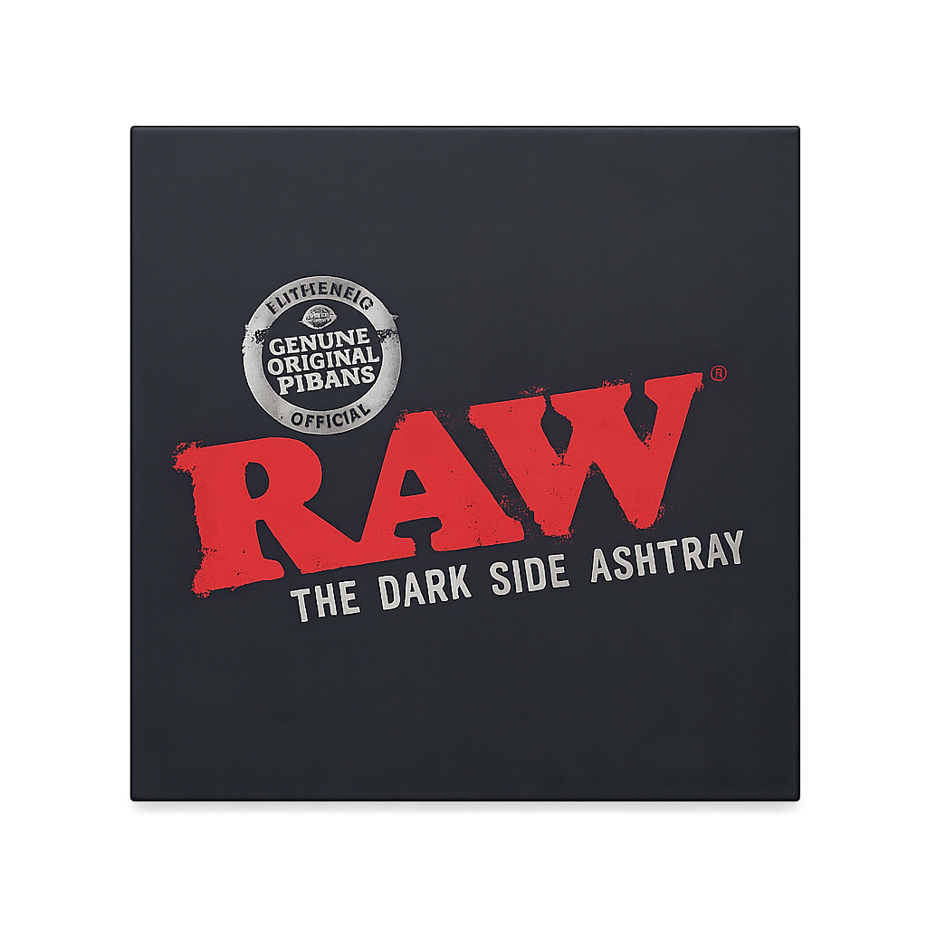 CENICERO RAW DARK SIDE ASHTRAY – Cristal Dark Premium 💎⬛ - Imagen 3