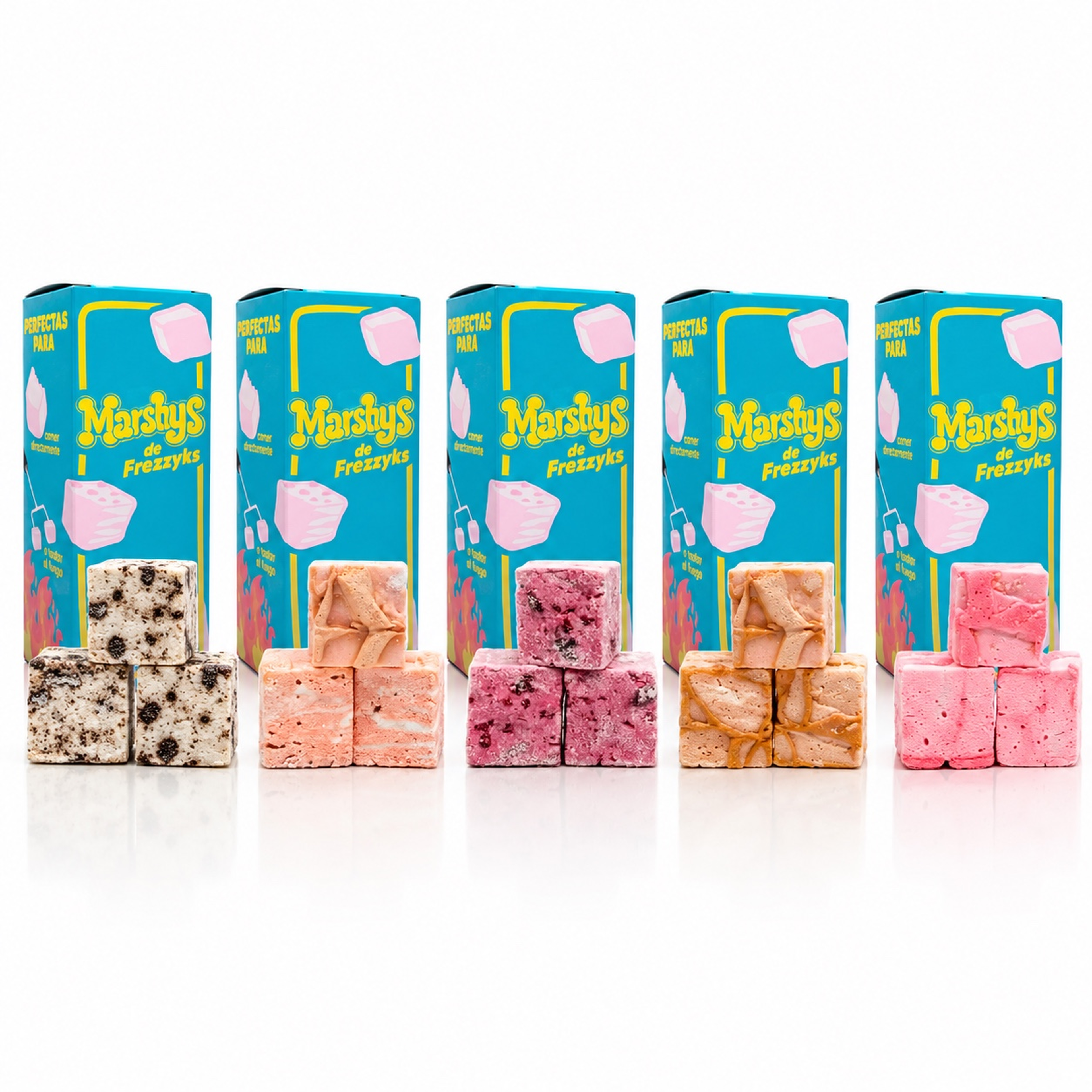 MARSHYS DE FREZZYKS – MARSHMALLOWS GOURMET LIOFILIZADOS 🍭🍬
