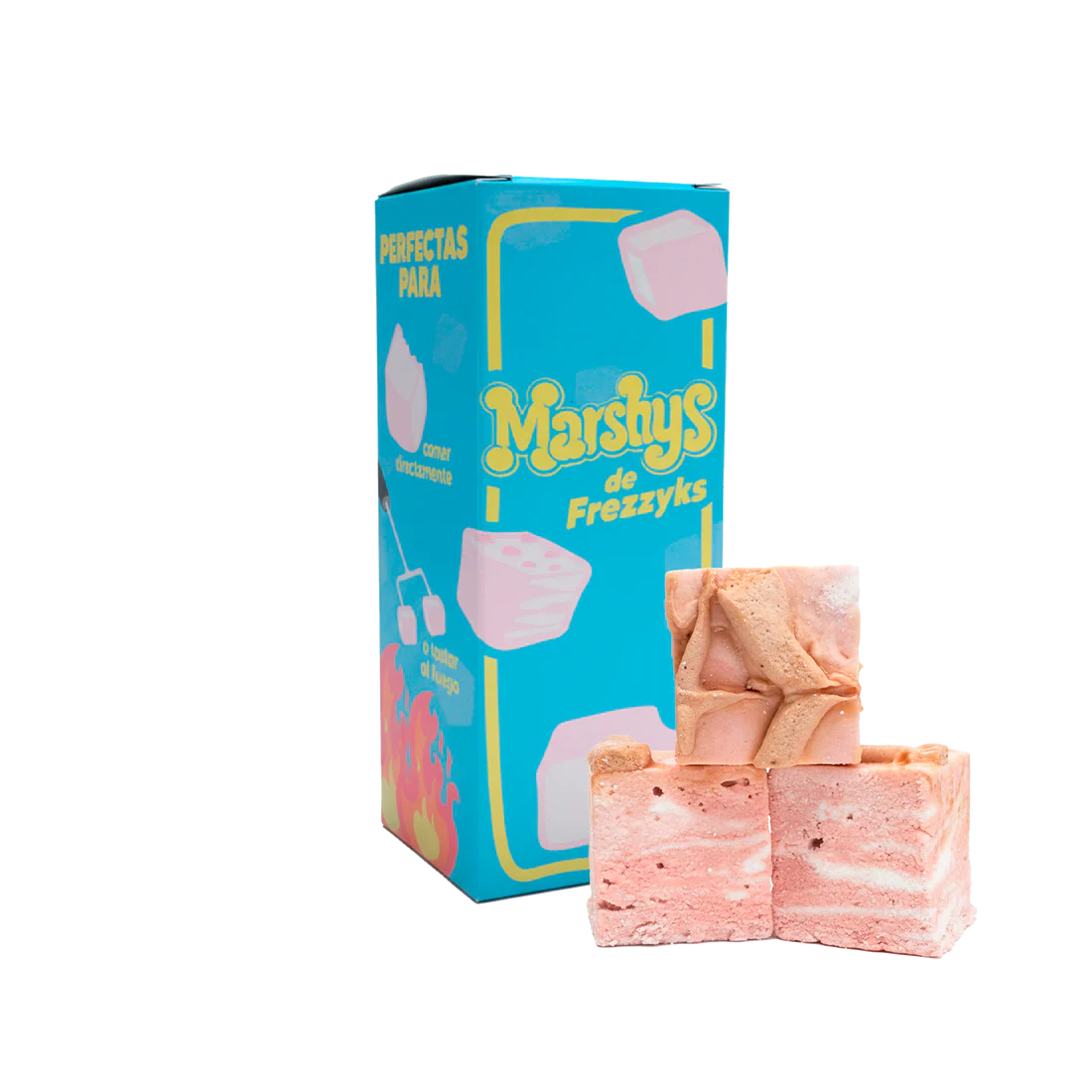 MARSHYS DE FREZZYKS – MARSHMALLOWS GOURMET LIOFILIZADOS 🍭🍬 - Imagen 3