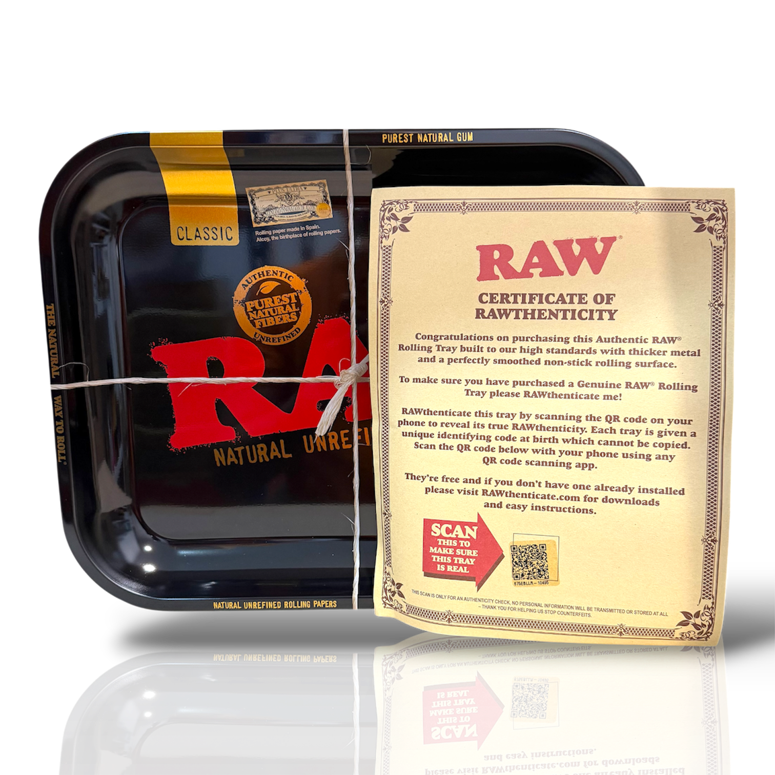 BANDEJA METALÍCA RAW® - TAMAÑO L - Imagen 3