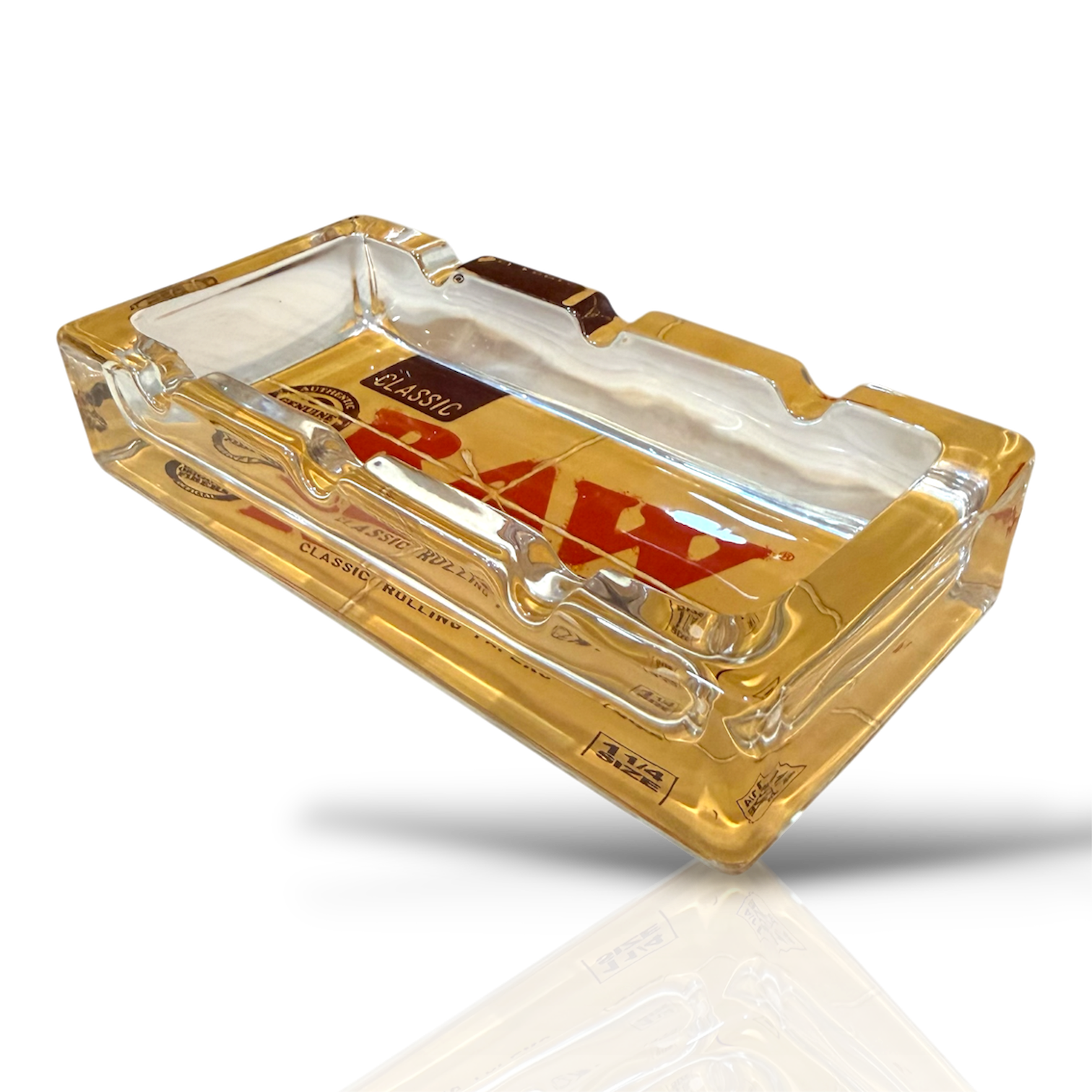 CENICERO RAW CLASSIC PACK ASHTRAY – Glass 💎✅ - Imagen 2