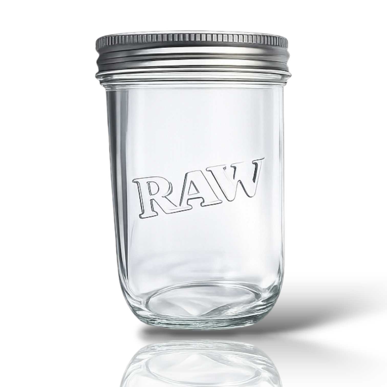 RAW MASON JAR DE CRISTAL HERMETICO 🥫✅ - Imagen 3