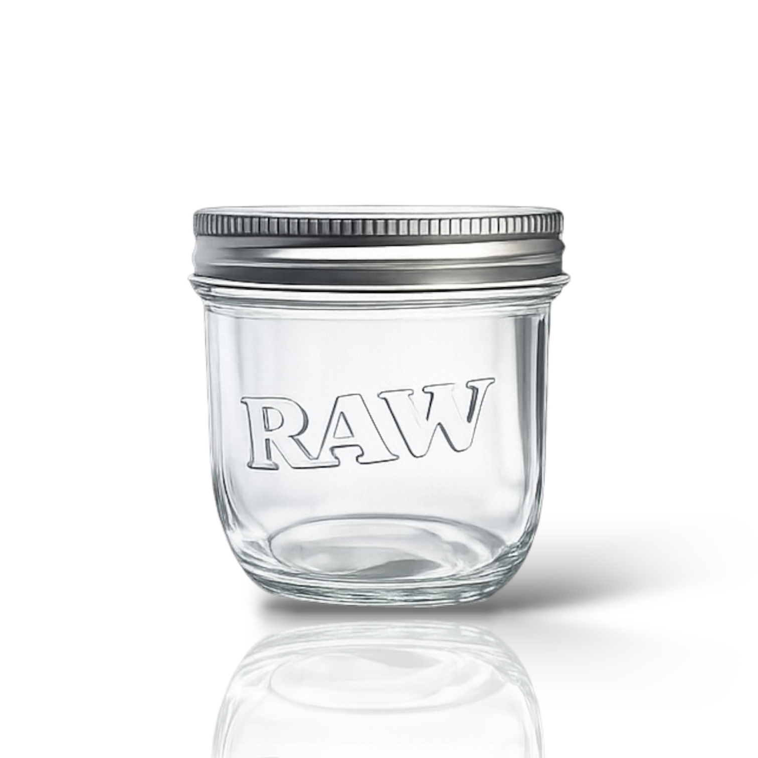 RAW MASON JAR DE CRISTAL HERMETICO 🥫✅ - Imagen 2