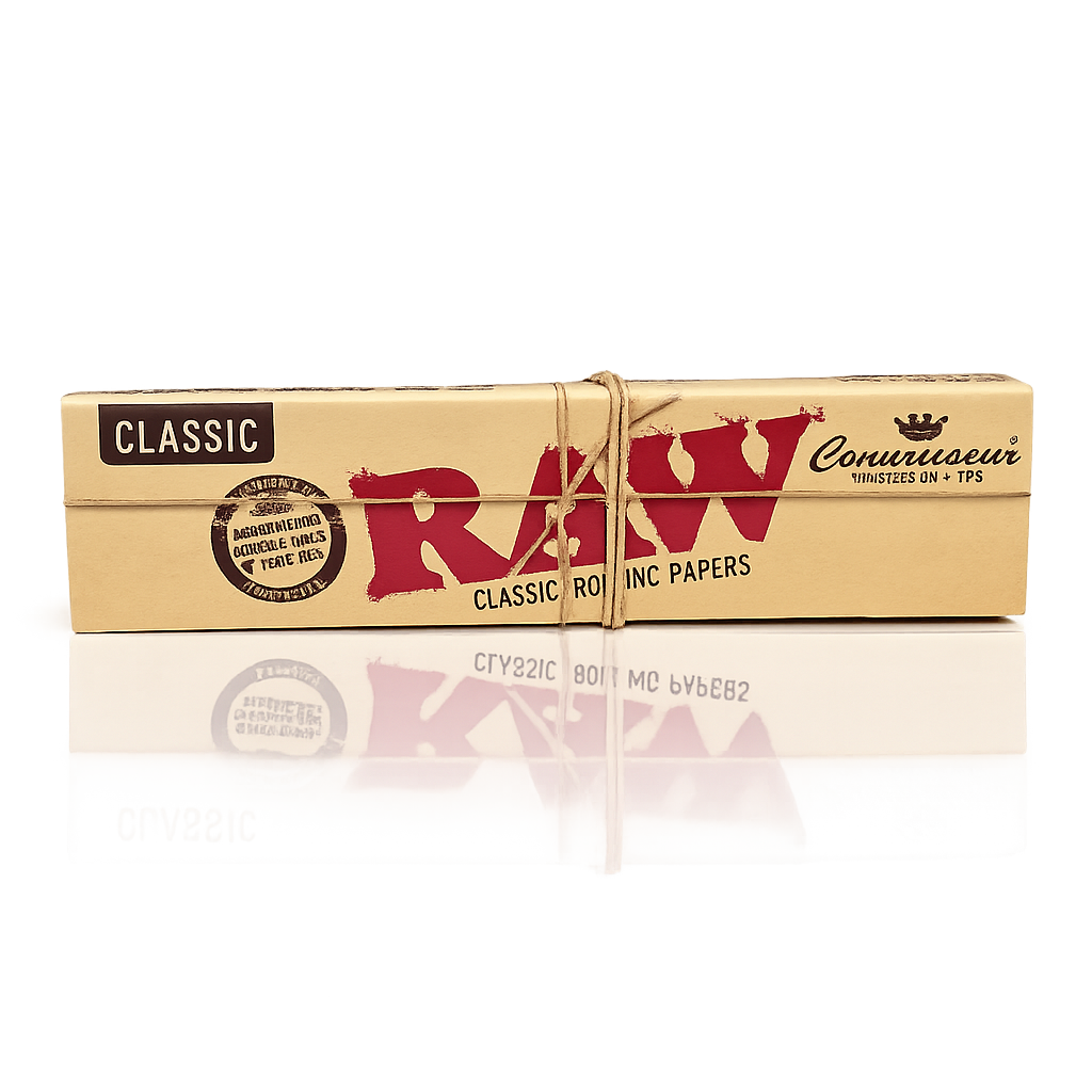 PACK RAW CONNOISSEUR KING SIZE + TIPS CLASSIC ✅