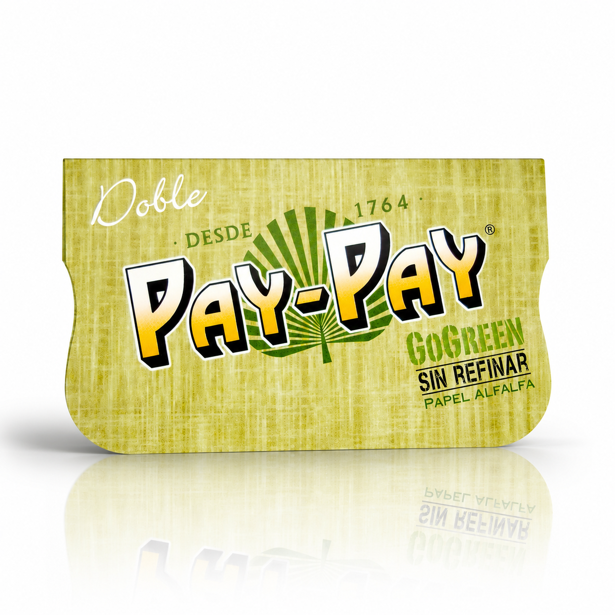 PAY-PAY GOGREEN UNREFINED 70mm | DOBLE 2X50 HOJAS 🟢💨